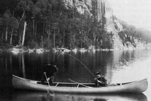 E.M. White Canoe